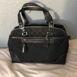 Coach black purse